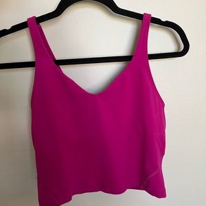 Lululemon align Tank raspberry size 8